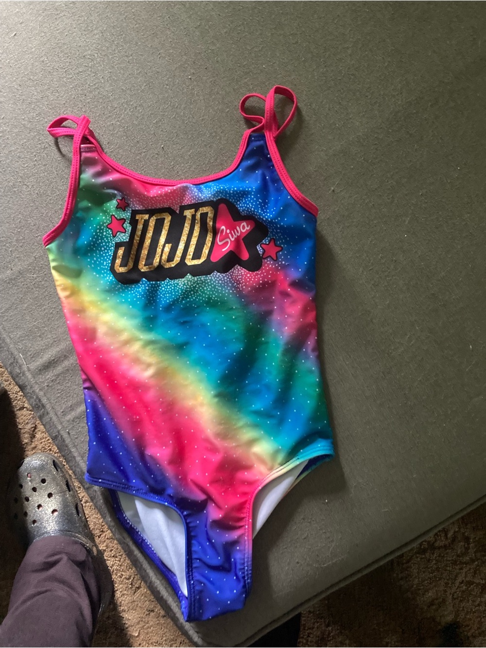 Motel Rocks White One-Piece with Hot Pink Trim